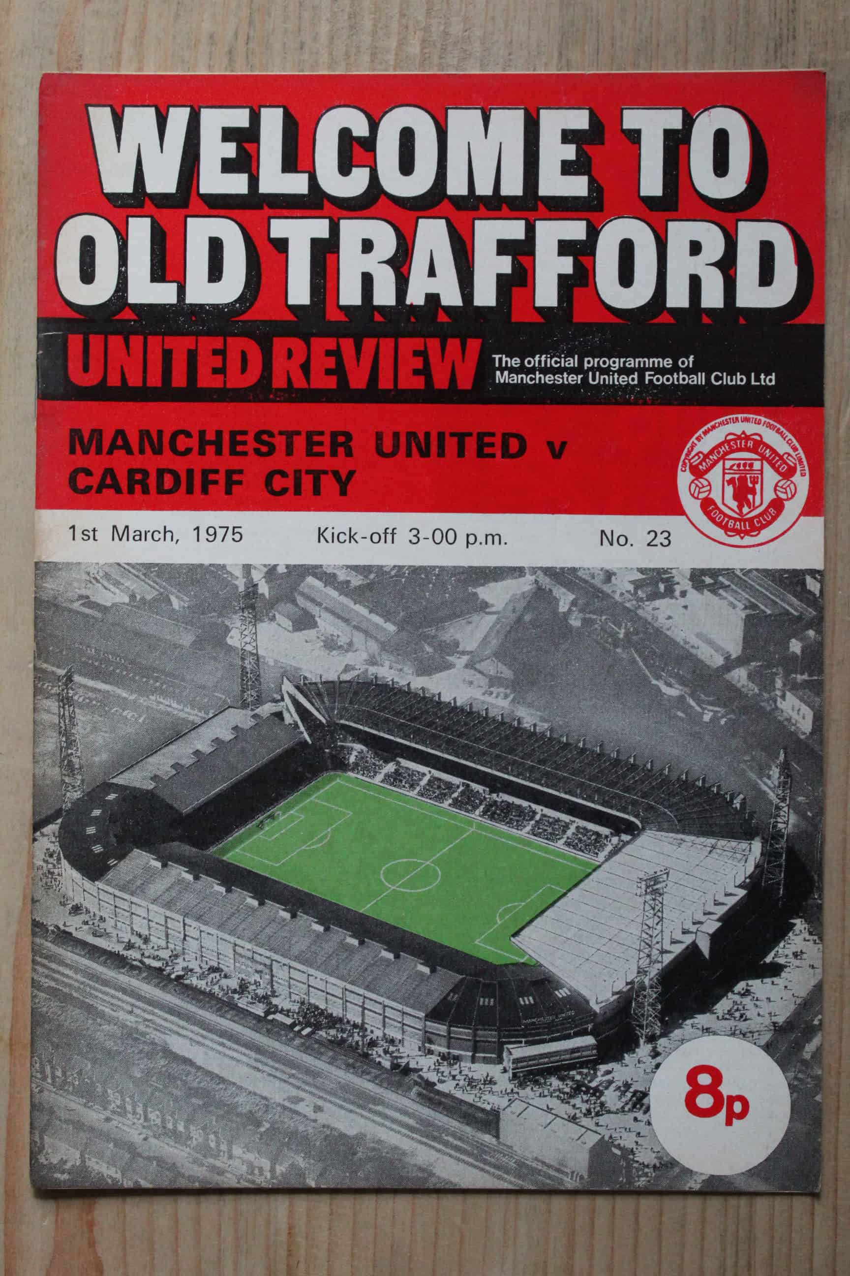 Manchester United FC v Cardiff City FC